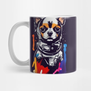 Astronaut chihuahua profile Mug